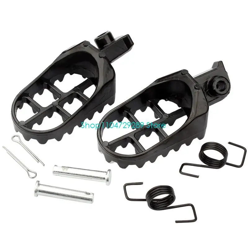 

1 Pair Footpegs Foot Pegs Rests Motorcycle Sport Bike Non-slip for Dirtbike 50 70 90 110 125cc Taotao PW50 PW80