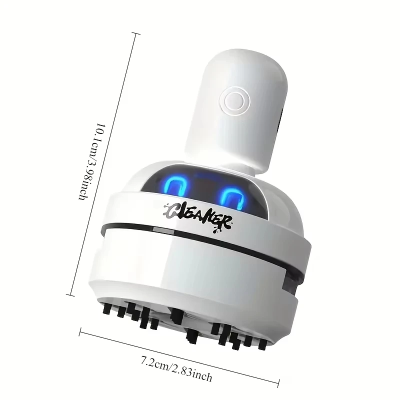 Mini Desktop Vacuum Cleaner Portable Usb Rechargeable 3speed Handheld Computer Dust Collector For Home Office Keyboards Cleaning view 5
