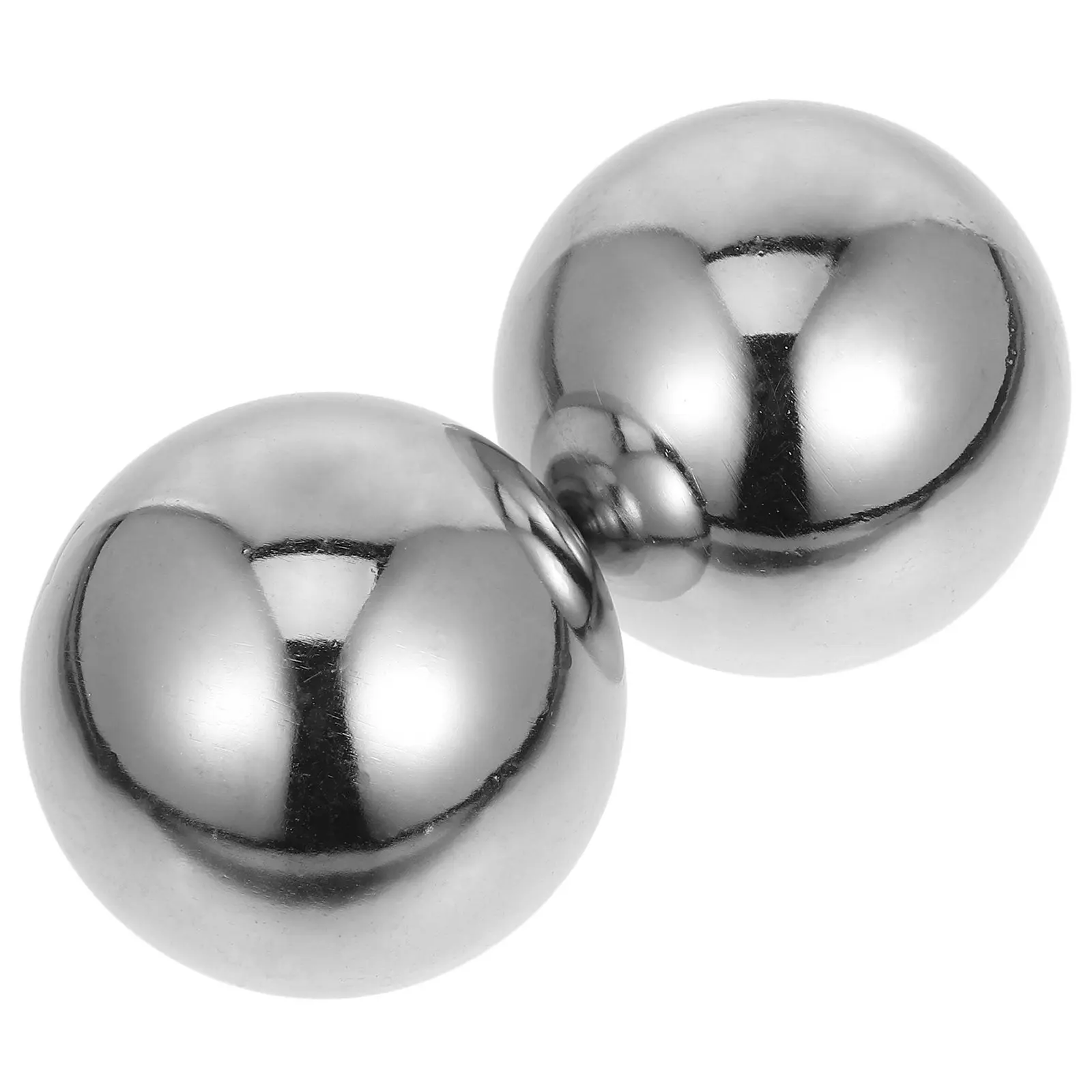 

2pcs Massage Fitness Balls 2 Inch Metal Baoding Exercise Tool For Seniors Stress Relief Hand Therapy Ball Durable Stainless
