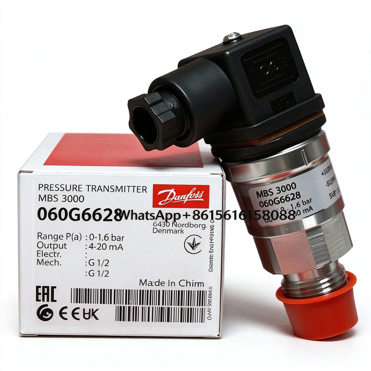 MBS3000 060G3723  060G6327 060G3527 060G6546 060G3902 060G3540 060G5729 060G3790 060G6628 Danfoss Pressure Sensor
