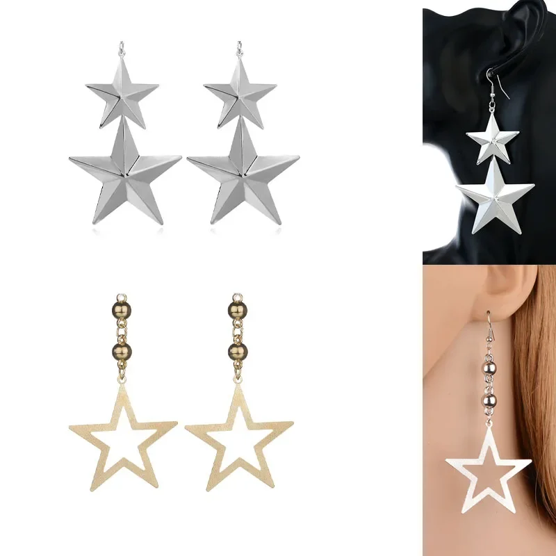 

Engood 60Pcs Alloy Star Pendants Alloy Button DIY Jewelry Earring Necklace Hair Accessories Sewing Trim & Embellishments Craft