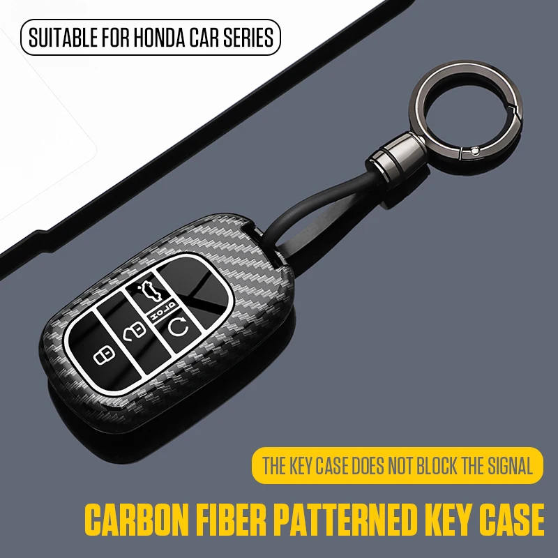 Car Key Cover Fits For Honda 11th‑gen Accord, 11th‑gen Civic, 2026 BREEZE, CR‑V, Integra, Inspire, XR‑V, Vezel Car Key Shell