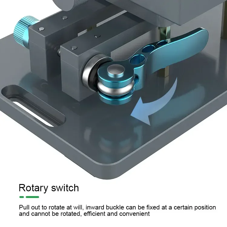 Relife RL-601S Anti-slip Rotating Universal Fixture Clamp Holder Easy Quick Remove The Back Cover Glass for Mobile Phone Tool