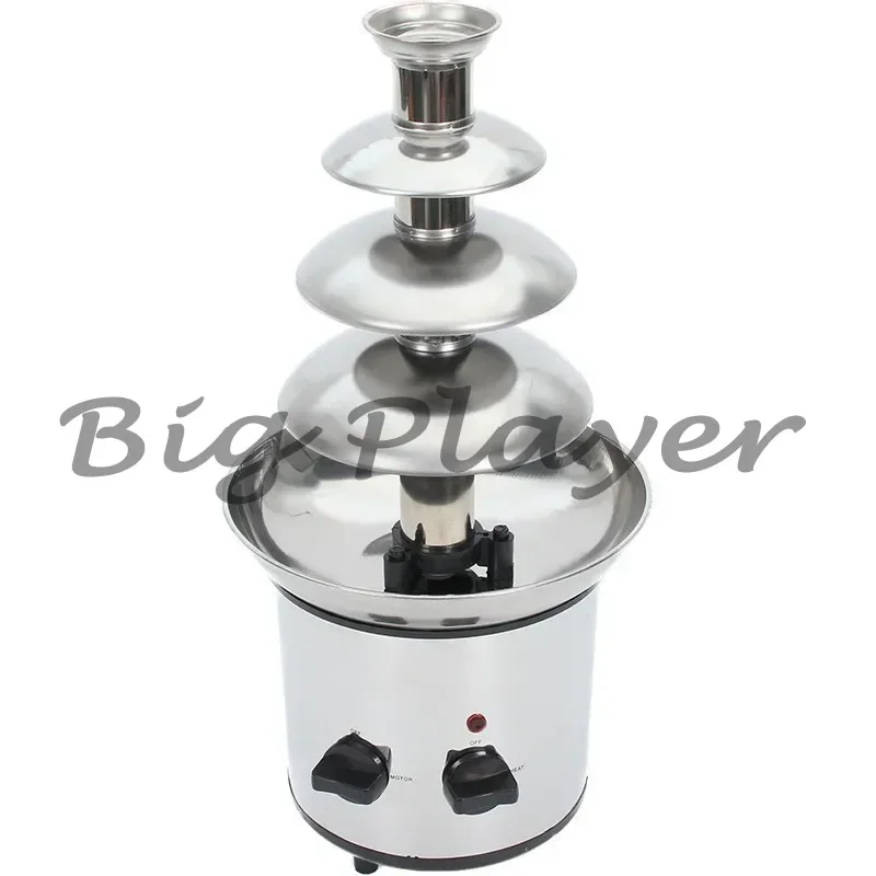 4 Layer 60cm Height Commercial Cascade  Chocolate Fountain Machine