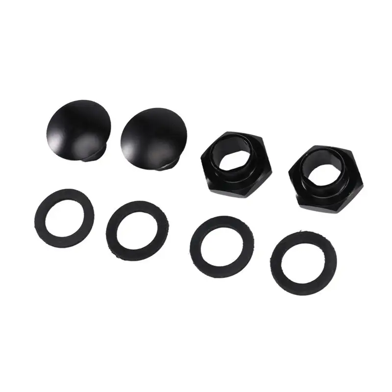 A02Q-Rear Windshield Glass Strut Hardware Kit Fit For Honda Civic 92-95 Hatchback EG6 CRV Black