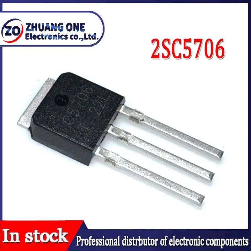 10PCS 2SC5707 TO-251 C5707 TO251 2SC5706 C5706 2SB1203 2SD1803 B1203 D1803 Transistor