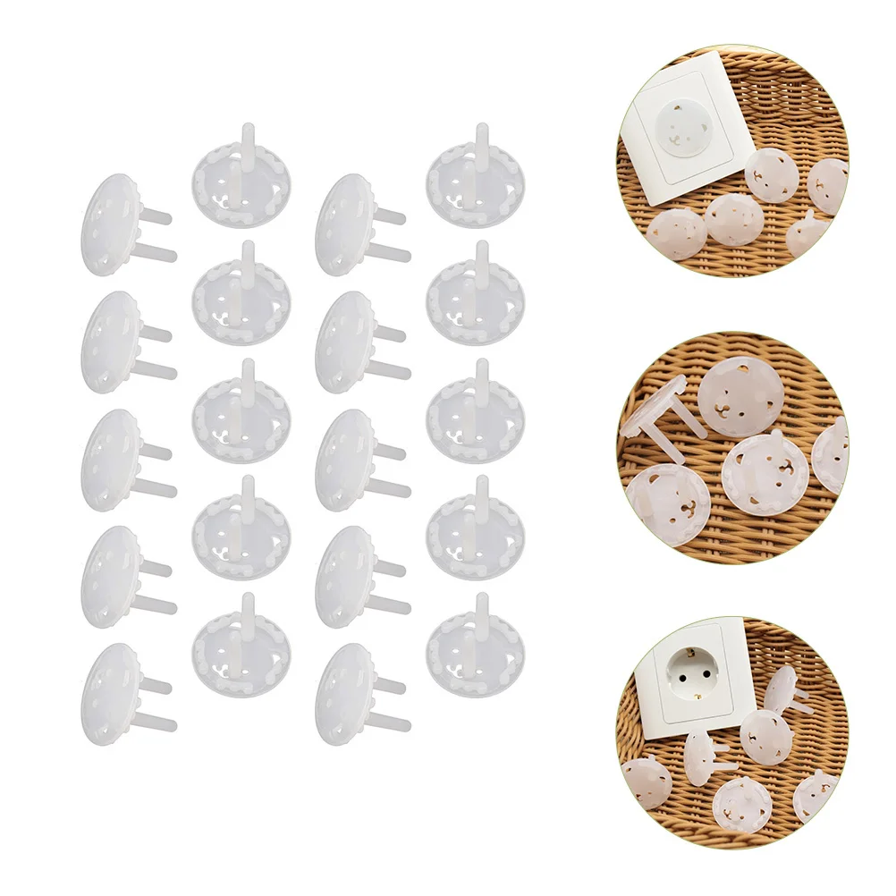 

20Pcs Baby Proof Child Safety Outlet Covers Childproof Wall Socket Protector Plug Covers Electrical Outlet Safety Protection