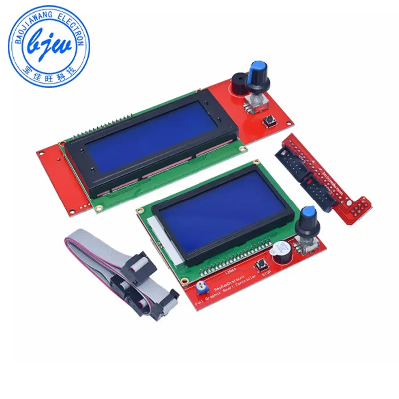 Panneau de commande LCD pour imprimante 3D RepRap Mendel, contrôleur intelligent, affichage compatible avec les rampes 2004, rampes 12864, rampes 1.4, 1.5, 1.6