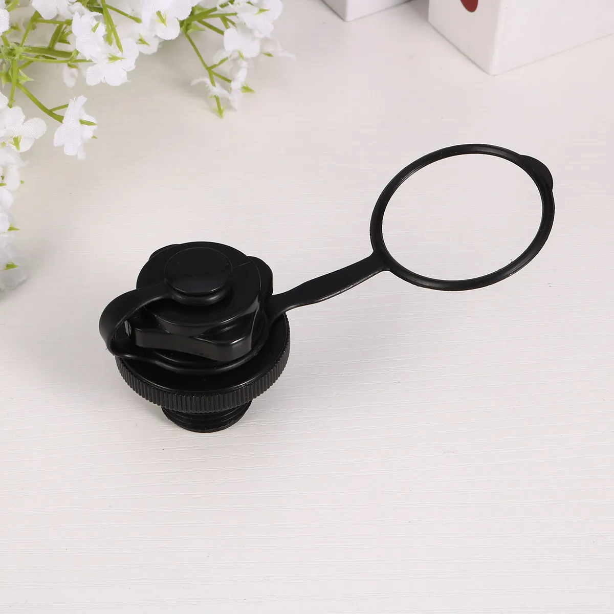 8Pcs Professional Boston Valve 22Mm One-Way Octagonal Inflatable Valve for Kayak Boat Raft Dinghy Airbed Mattress Spiral Seal