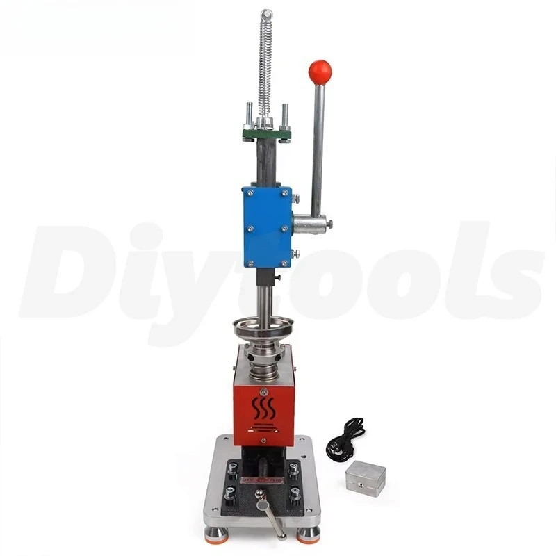 Small Desktop Manual Vertical Injection Molding Machine Laboratory Proofing Plastic Molding Machine Electric Rubber Extruder