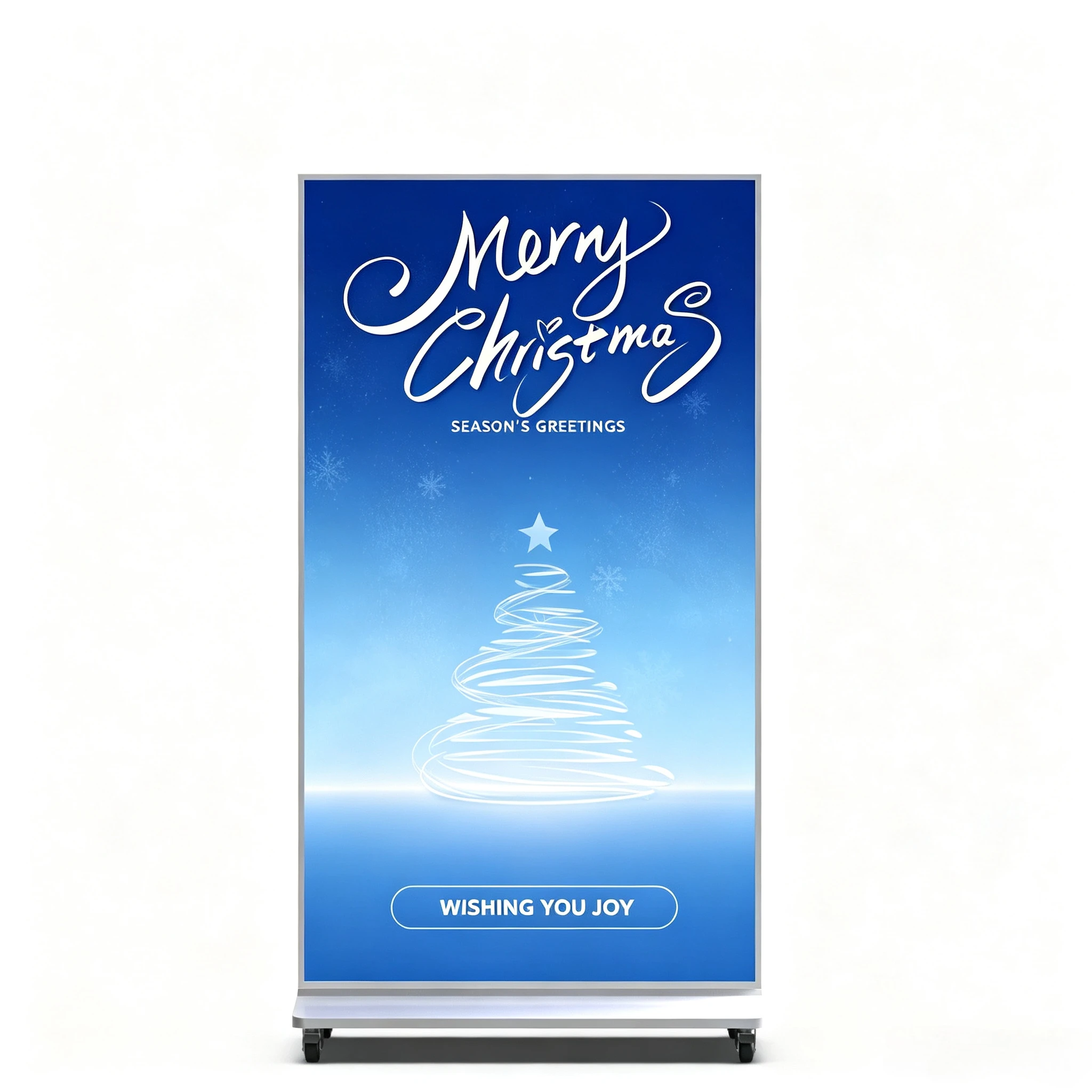 Commercial Advertising LCD Screen Powered by Android, 2K/4K Digital Signage Display for Elevator & Education Use