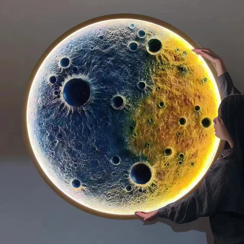 Modern 3D Moon Crat…