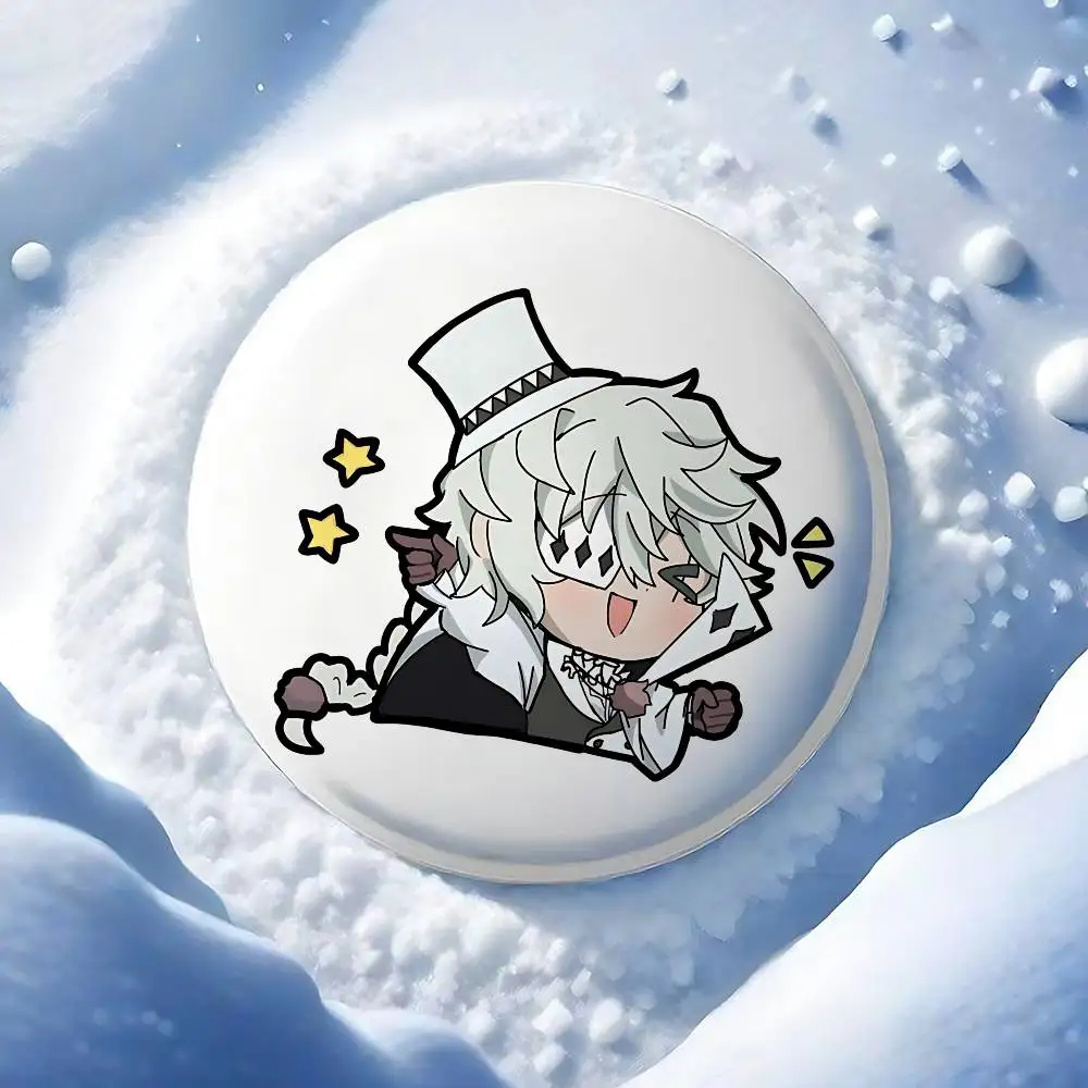 Cute N-Nikolai-S Badge Pins For Friend, Backpack, Clothing, Collectible Accessories, Jewelry Gift
