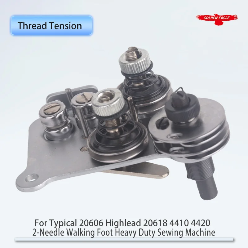 Thread Tension Post Assembly For 2-Needle Walking Foot Heavy Duty Sewing Machine Fit Typical 20606 Highlead 20618 4410 4420