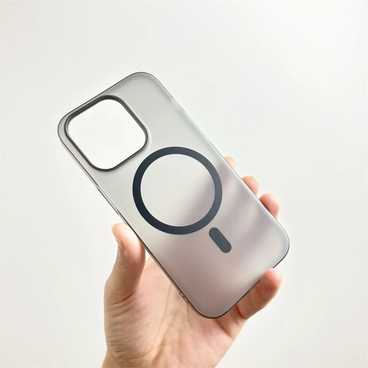 فاخر بسيط ماتي ل Magsafe شحن لاسلكي جراب هاتف آيفون 11 12 13 14 15 16 17 الهواء برو ماكس زائد الوفير Y2K غطاء