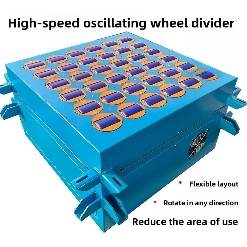 Ultra-thin balance wheel sorting machine, automatic shunting universal wheel rotary table inclined wheel steering machine