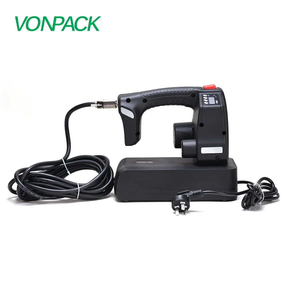 MC Electric Battery Powered  portable handheld manual PET plastic strapping double fusion band machine tools