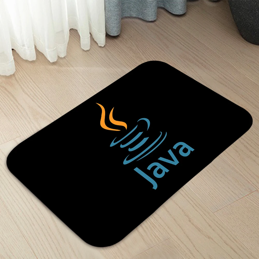 Java logo Doormats Home Carpet Entrance Door Mats Modern Decor Carpet Bathroom Floor Mats 260