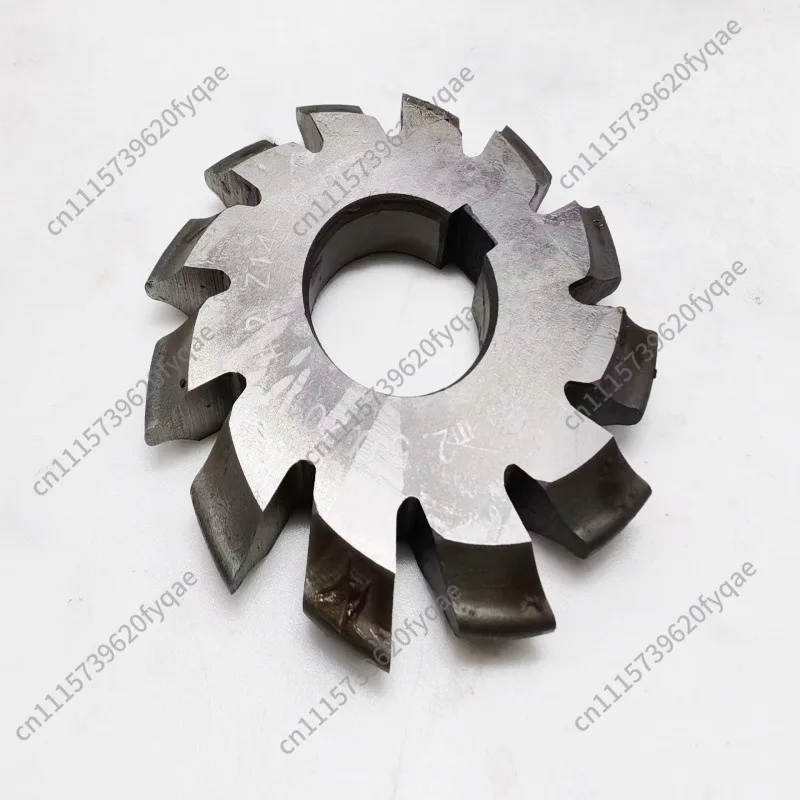 Disc HSS Gear Milling Cutter, 20° Pressure Angle, 1# to 4# Single Piece Spur Gear Cutting Tool