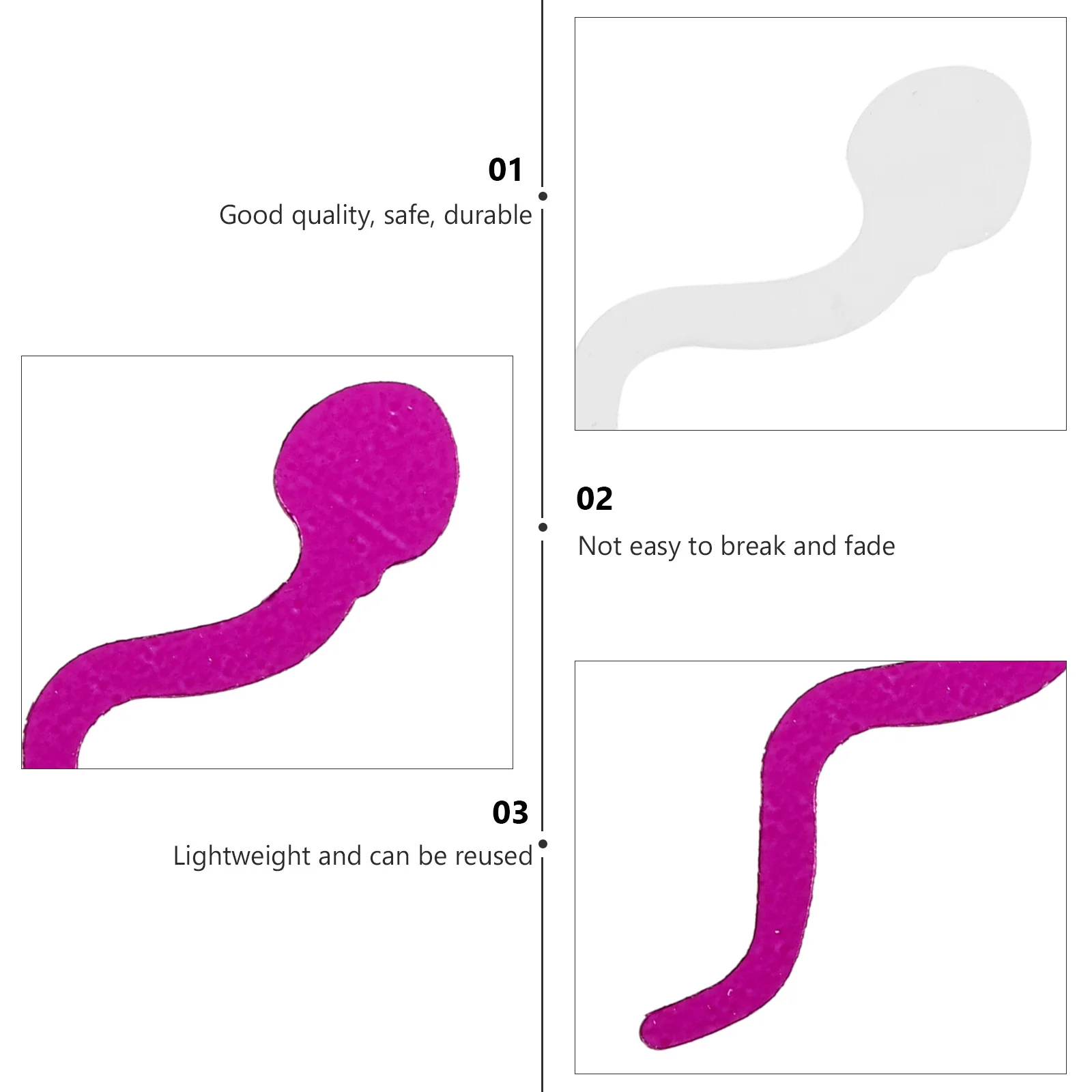 

1Set Purple Gold Tadpole Shape Confetti Glittering Wedding Party Decoration Birthday Festival Supplies