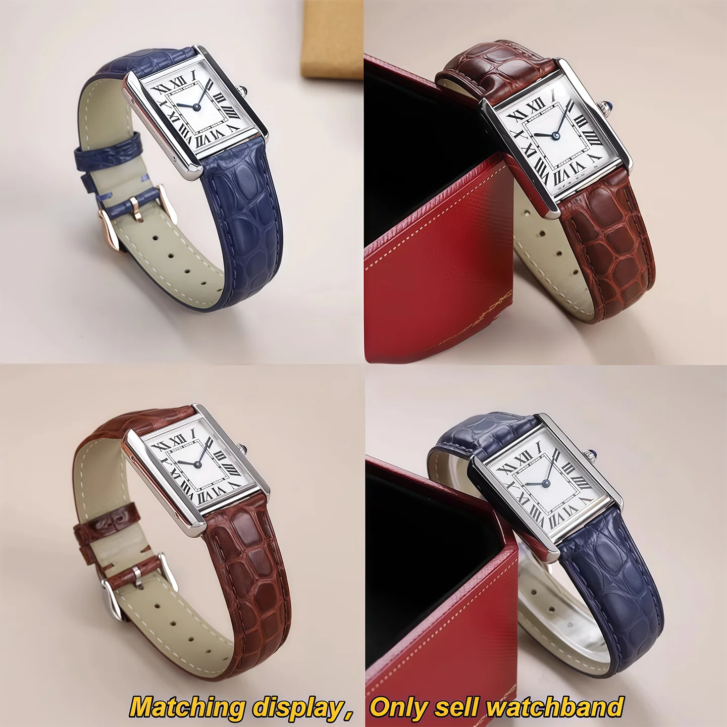Echte leren horlogeband, 18, 1 - Men'S Accessories Cartier recensie en prijs