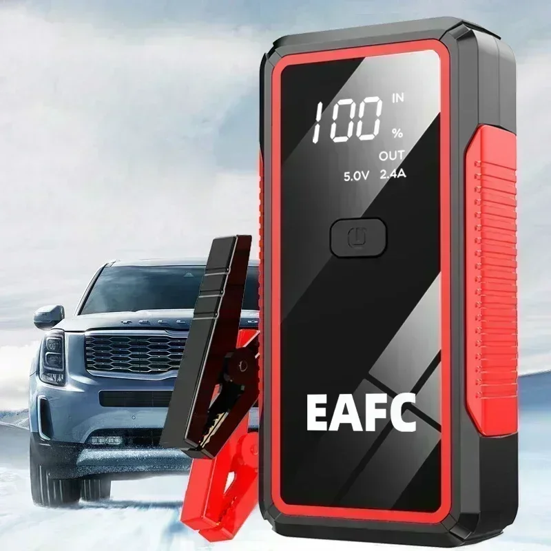 EAFC 12V 2000A/1200A/600A Booster Starting for Car  Battery Portable Charger Emergency Car Jump Starter Device Power Bank