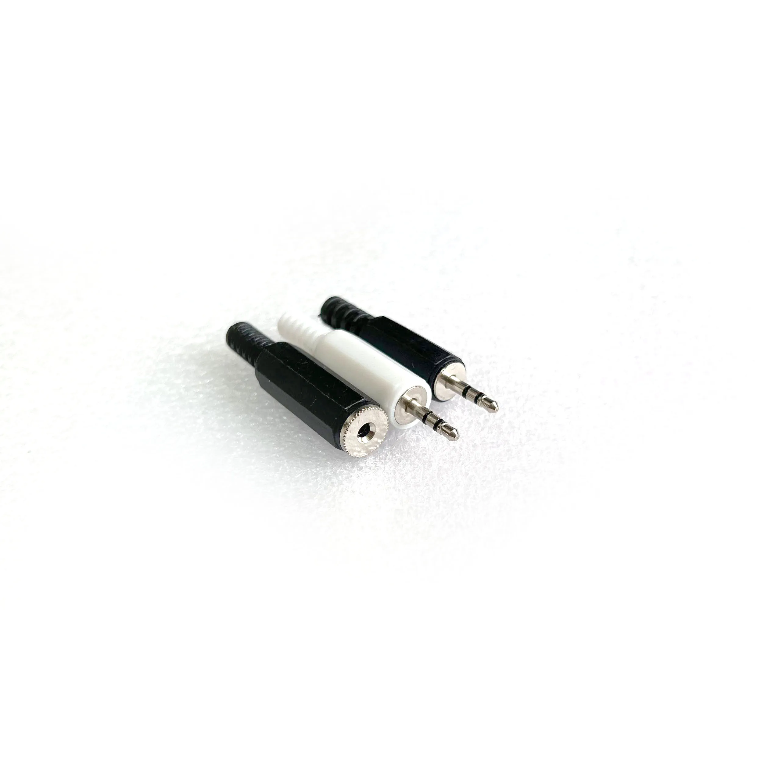 5PCS Jack 2.5 mm stereo Earphone Female/Female plug 3 Pole Audio Connector Consumer Electronics DIY Upgrated Headphone Cable