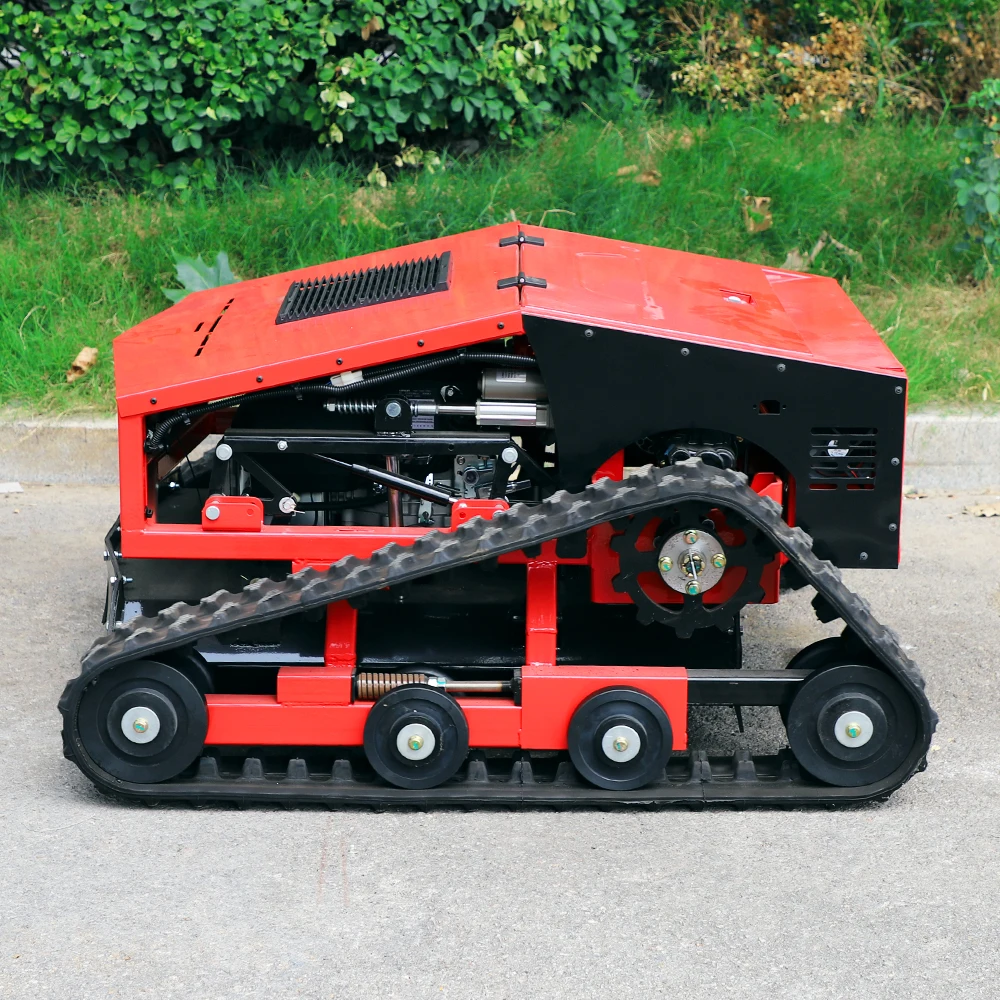 カスタマイズされた特別価格のリモコン芝刈り機、ゼロターンクローラー芝刈り機、高品質、低価格、送料無料