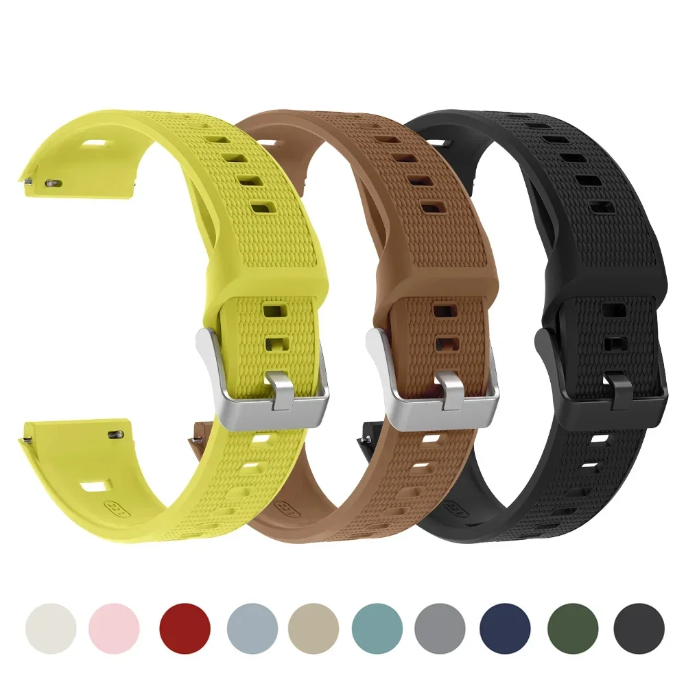Cinturino in gomma fluorurata per smartwatch HUAWEI Watch GT 5/6/7/Pro 46mm, bracciale sportivo in silicone originale, cinturino per HUAWEI Watch GT 7.