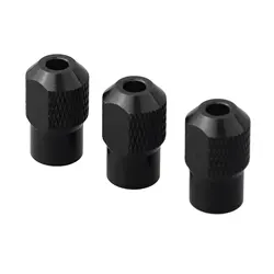 3pcs Mini Drill Chuck M8X0.75mm Chuck Nut For Rotary Tool Drill Bits Chucks Adapter Wrenchs Power Tools Engraver Parts
