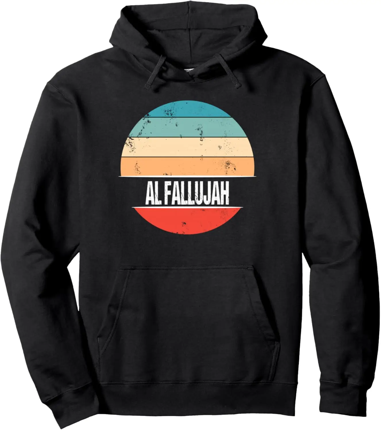 

Пуловер с капюшоном Al-Fallujah Iraq City Trip