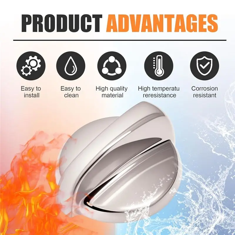 For GE For Oven Knobs Replacement 5Xwb03t10284 Stove Control Assembly-Replaces AP4346312 PS2321076 For Surface Burner