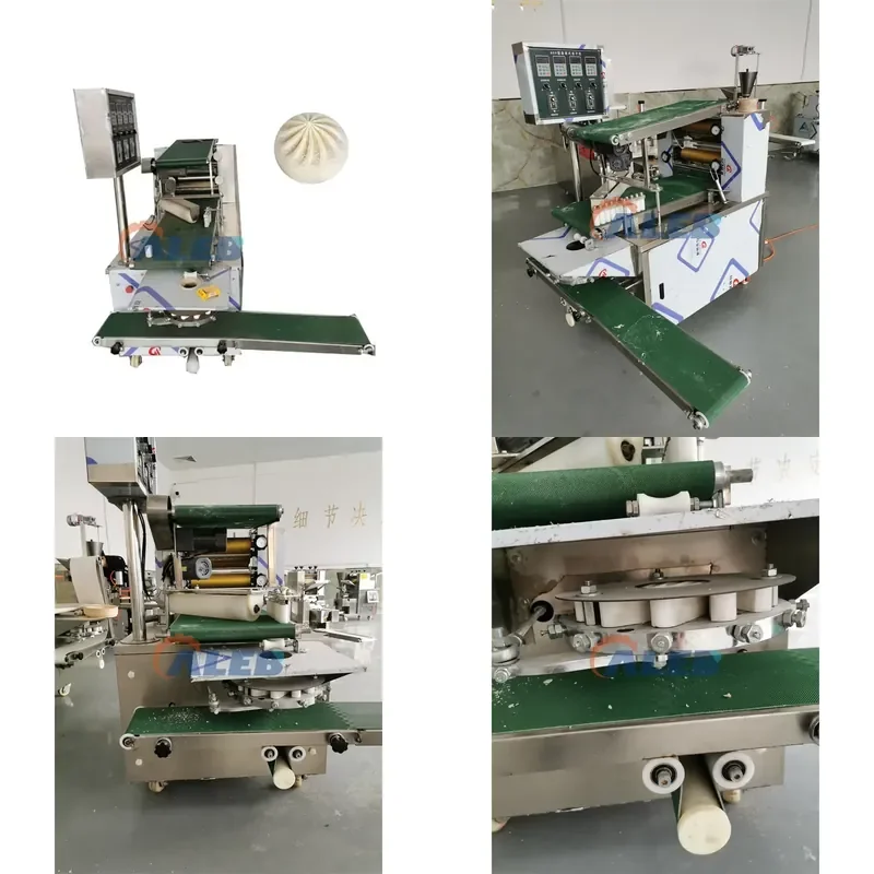 

SFW Certificate Fully Automatic Laminated Dough Baozi Machine, High Efficiency Steamed Bun Production Line