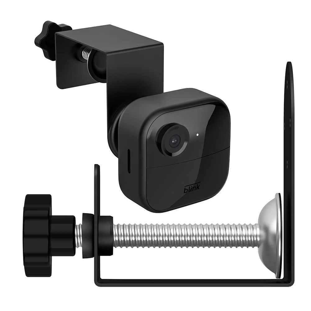 

Metal Clip Holder 360°Adjustable Bracket Holder No Drilling Security Camera Mounting Accessories for Blink Outdoor 4 (4th Gen)