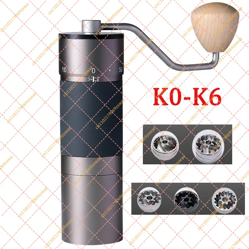 Replacement Burr Grinding Core for Kingrinder K2/K6 Coffee Grinder, 420 Stainless Steel Portable Grinder Accessory
