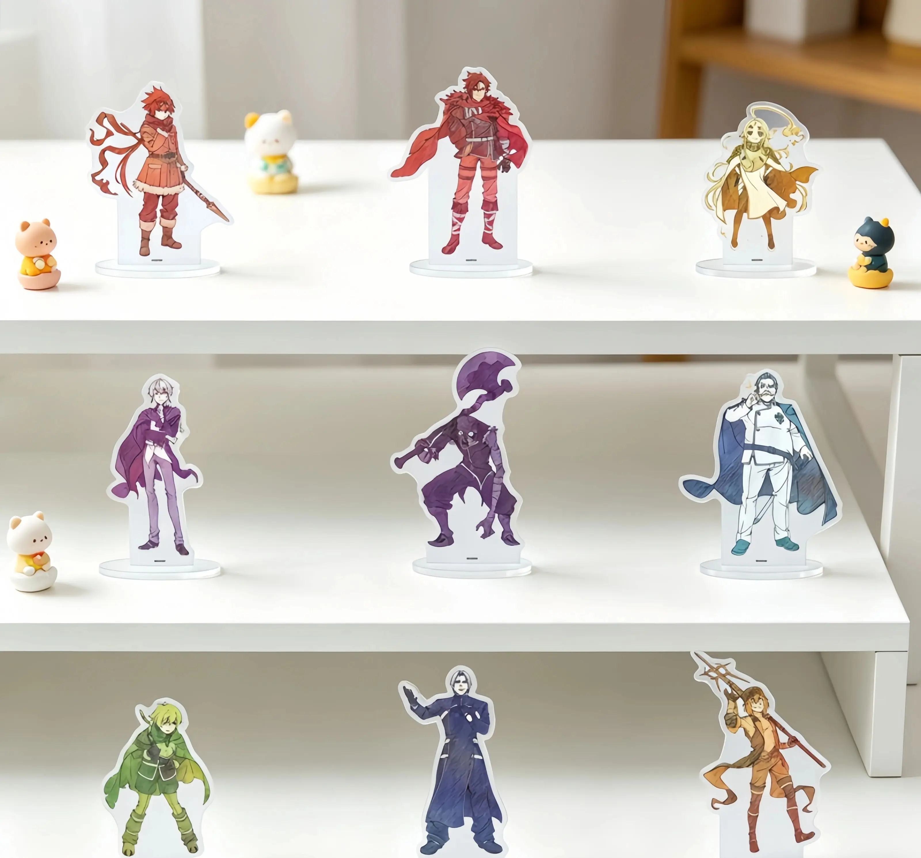 15Cm New Style Acrylic Standee Figure - for Sentenced to Be a Hero Anime Desk Decor Wholesale Gift Keychains Desktop Ornament