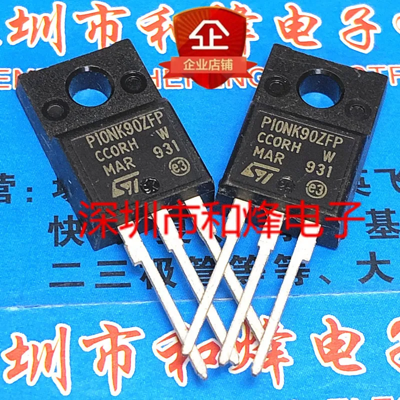 5PCS-10PCS P10NK90ZFP STP10NK90ZFP  TO-220F 900V9A Transistor On stock Quality Guarantee