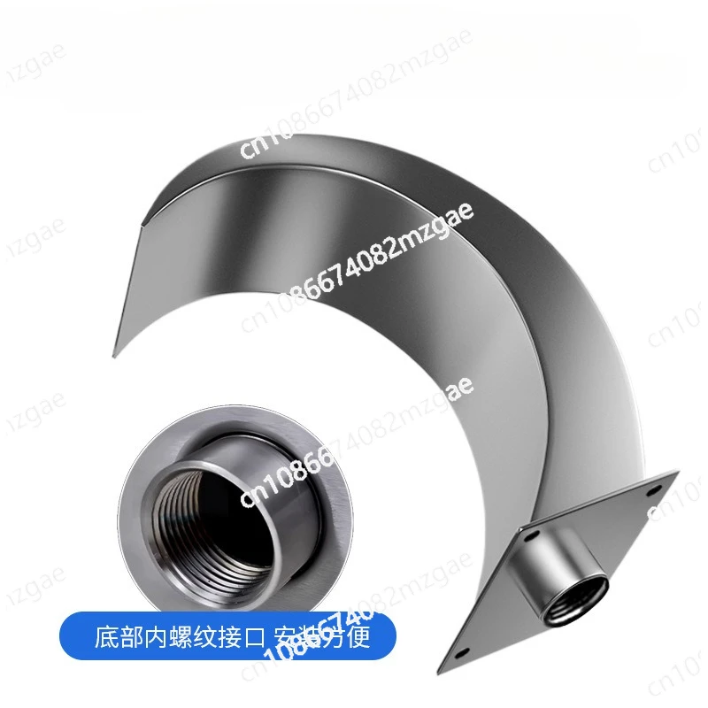 

Дуговый крючок для бассейна, насадка для выхода воды из нержавеющей стали 304, водопад, занавеска для воды, спа, ударная ванна, спа-оборудование