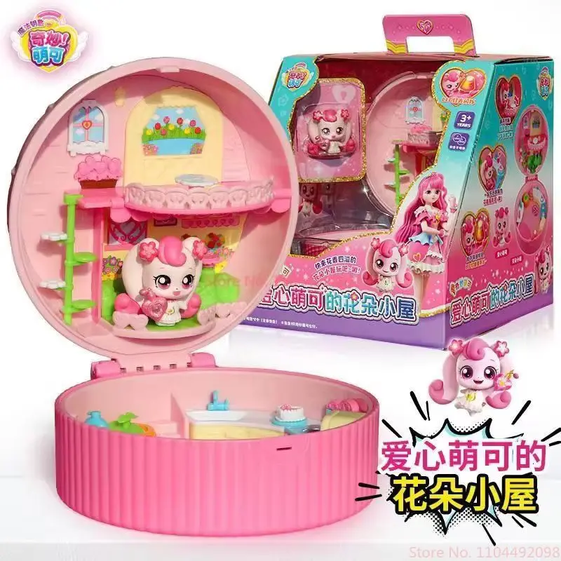 Genuine In Stock Catch Teenieping Flower House Princess Castle Ice And Snow Series Cartoon Cute Toy Trendy girl Birthday Gifts