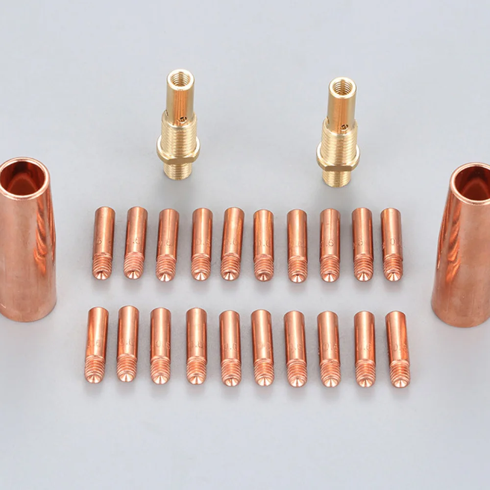Replacement S100L Contact Tips For ZhengTongDa MIG MAG Welding Consumables Professional Gasless Welder Torch Spare Parts