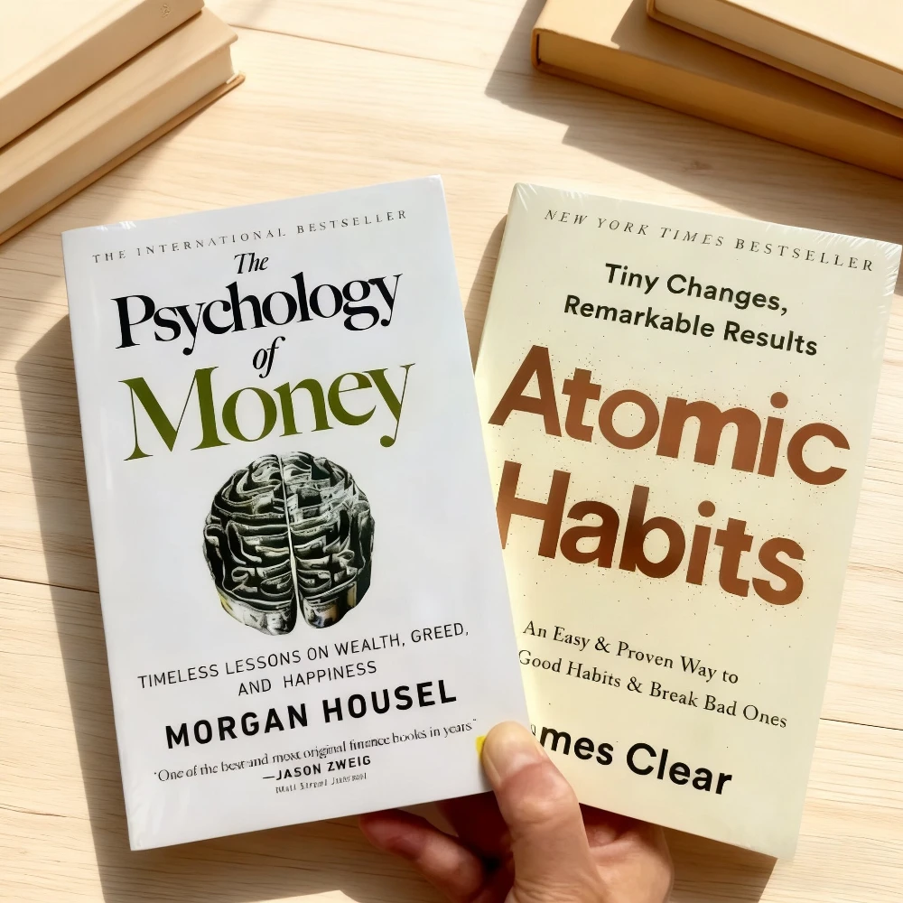 

Психология денег Атомные привычки Вневременные уроки на богатство, зеленую и счастье. Простой способ сборки хороших привычек и перерыв.