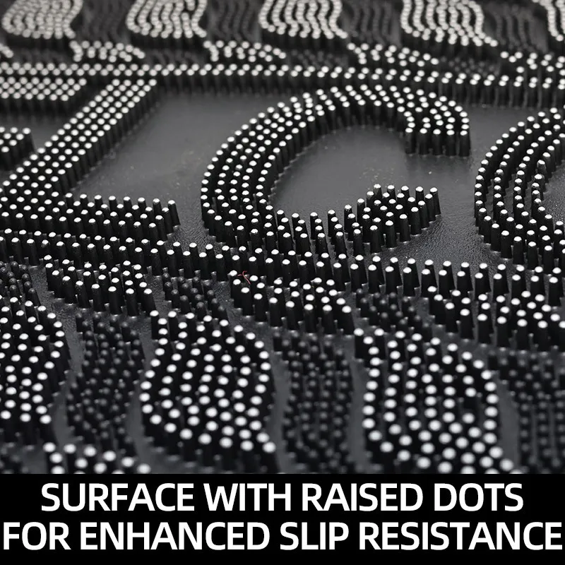 Front Door Mat Outside Entrance Heavy Duty Rubber Door Mats Outdoor Welcome Mat Non Slip for Entryway Doormats