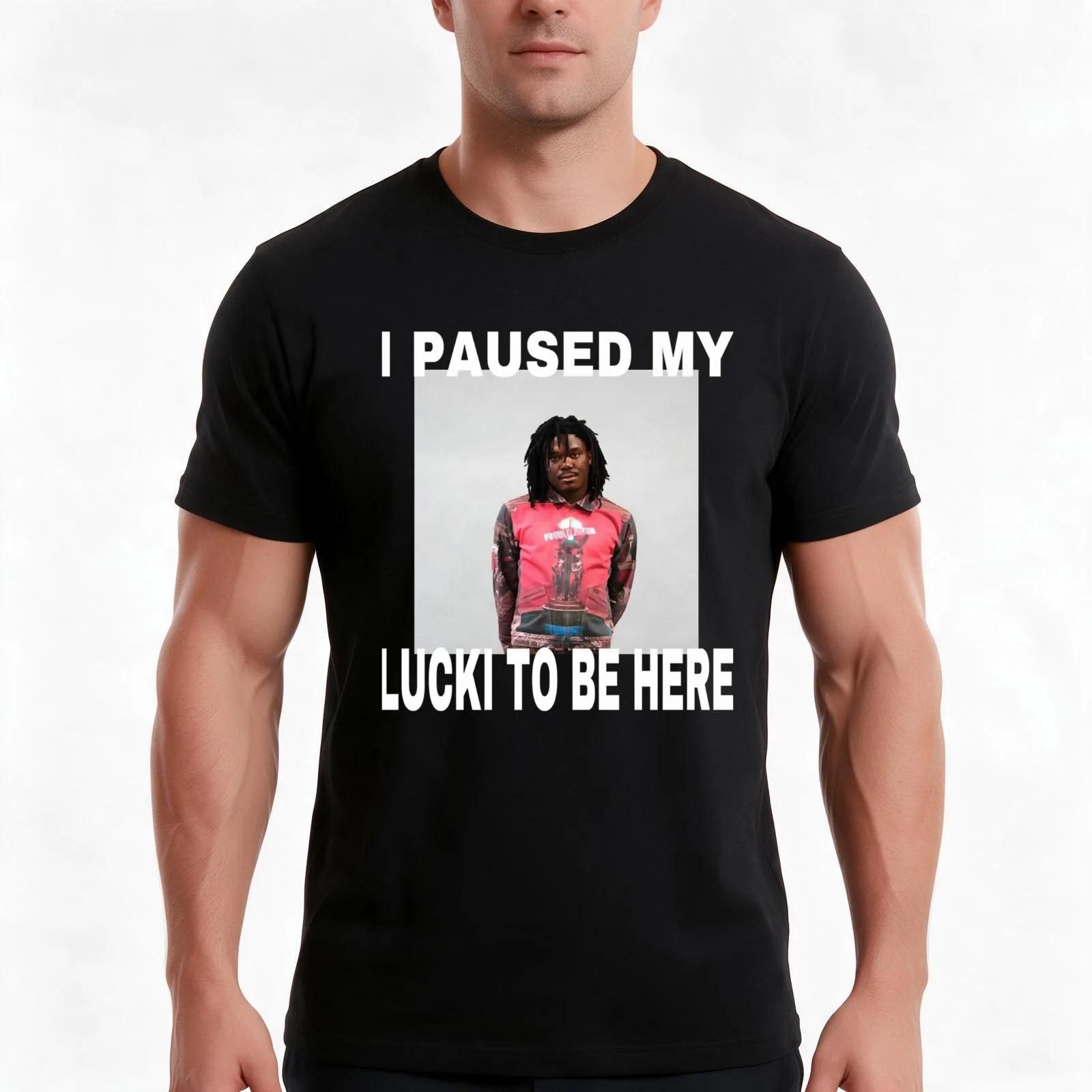 Loves Music And Lucki Kankan Summrs Ken Carson Vintage Photography T-Shirt, Summer Casual Cotton Tee, Oversized Streetwear Tops