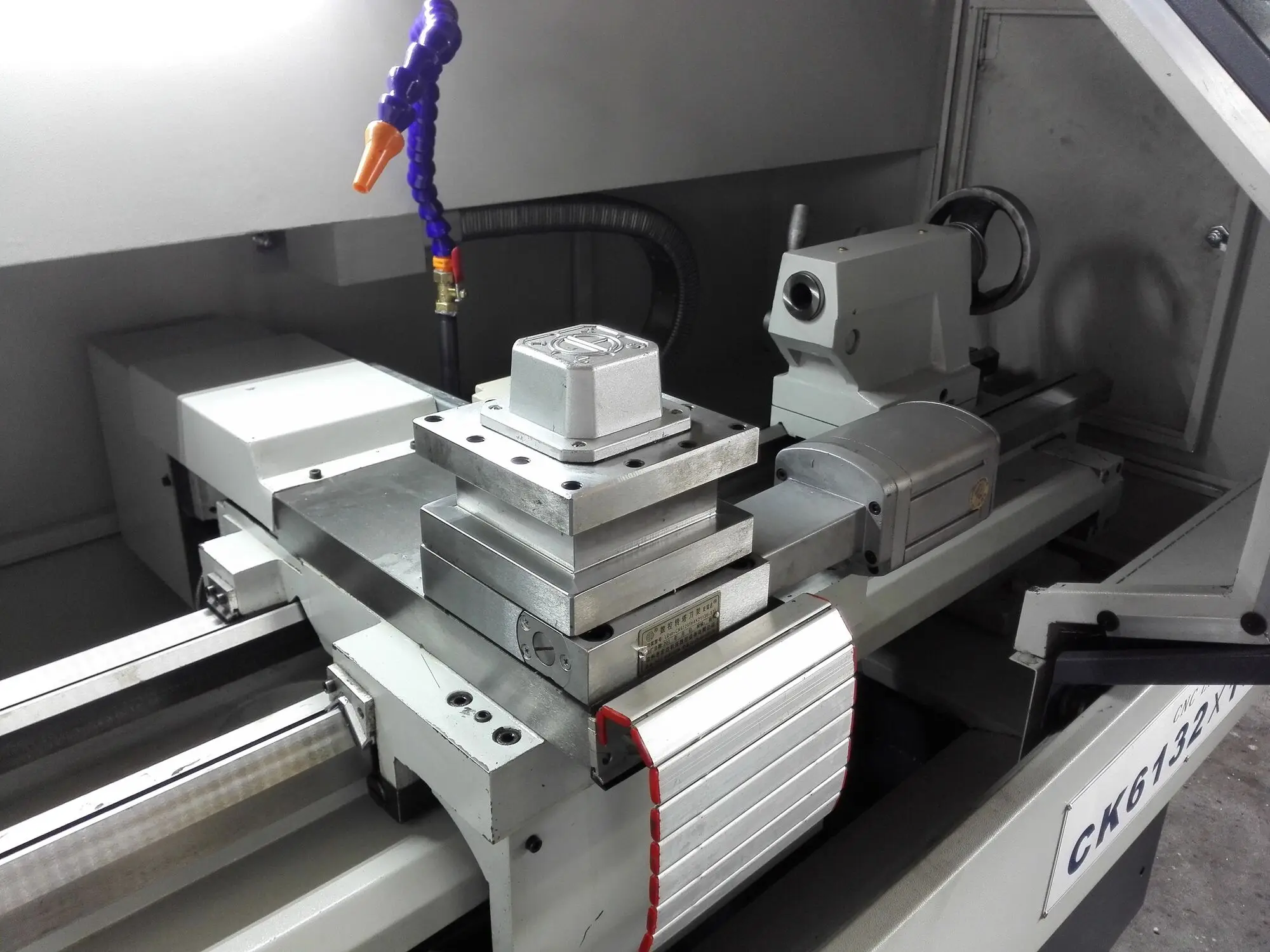 Ck6132 Lathe With Cyder Chuck & 6 Position Tool Post