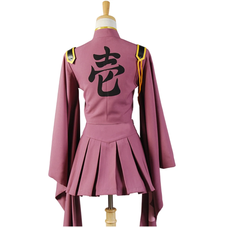 Kostum Cosplay Anime Miku seragam Kimono pakaian Halloween untuk wanita S-2xl termasuk Sarung tangan kaus kaki