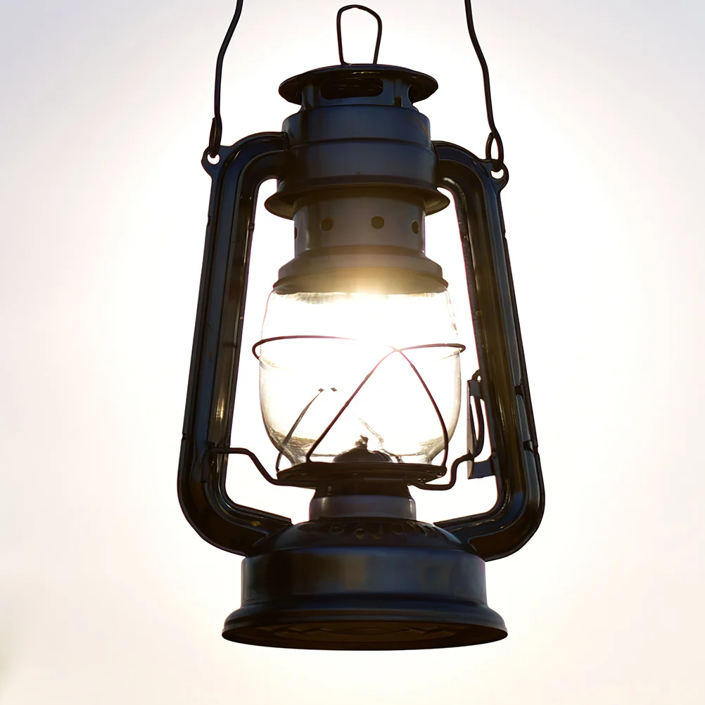 4 قطع من عاكس الضوء الزجاجي، مدخنة فانوس شفافة، توزيع الضوء، مثالي للإعدادات الخارجية ورحلات التخييم #3