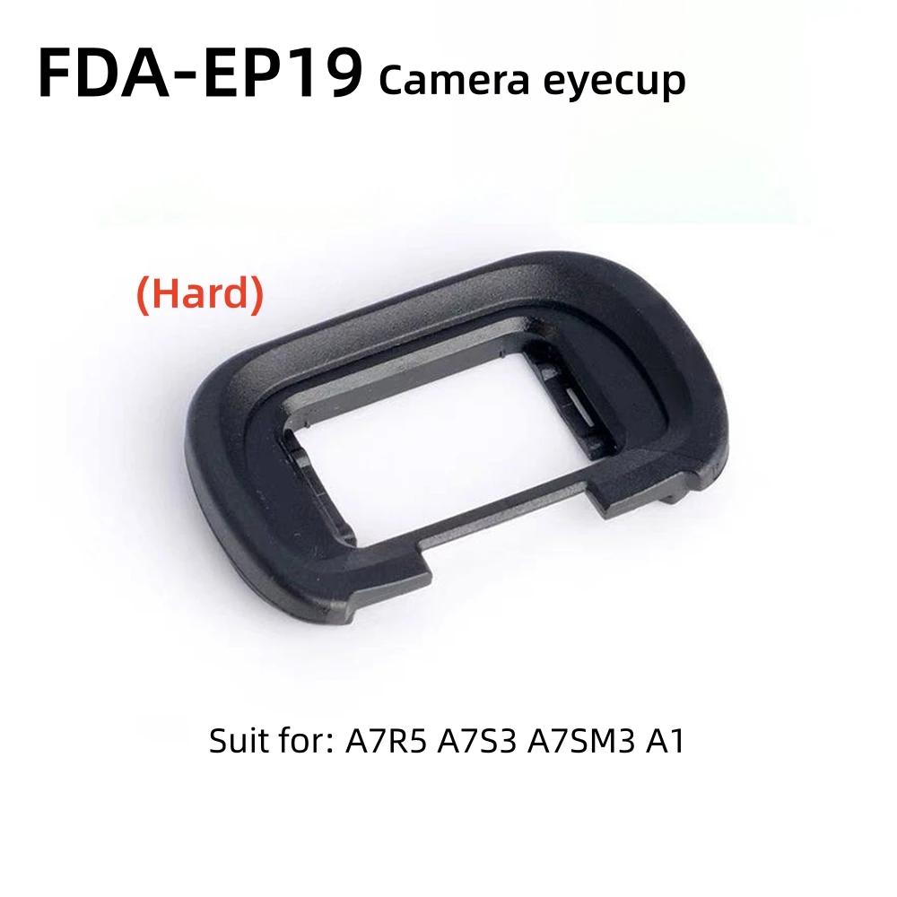 Protector de Ocular de Plástico Duro FDA-EP19 para Visor EP-19, Compatible con Cámaras Sony A7R V, A7S3, A7SM3, A1, A7R4, A7S III, Accesorios para Cámara