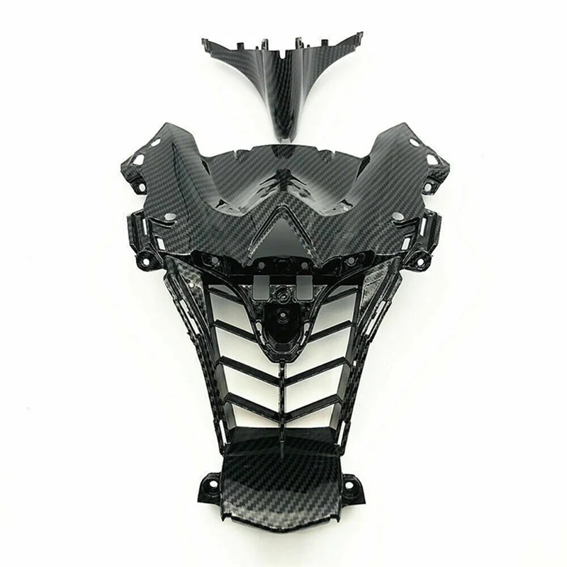 

Motorcycle Middle Front Upper Nose Fairing Carbon Fiber Cowl Fairing Motorcycle Head Fairing For YZF R6 2008-2016-A02G