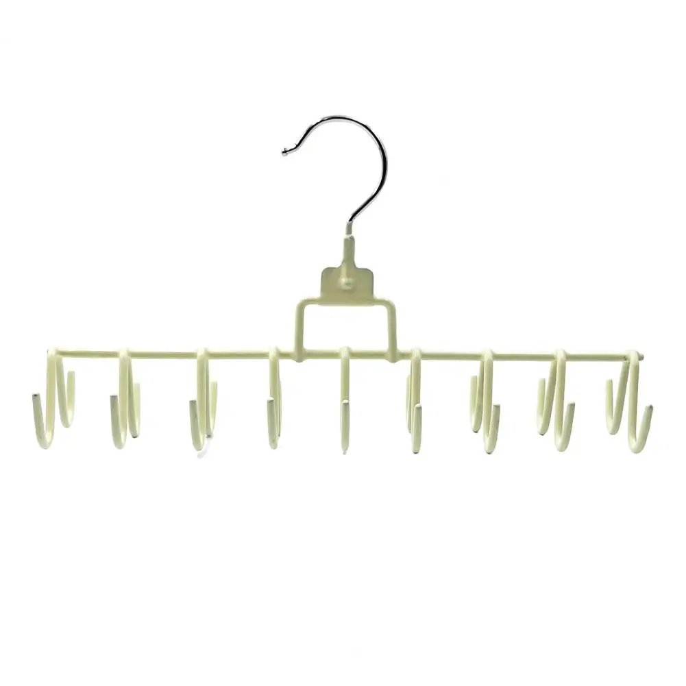 Hook Rack for Cabinet Doors Closet Door Hooks 18-hook Over Door Organizer Rack Rotating Multifunctional Clothes Hanger