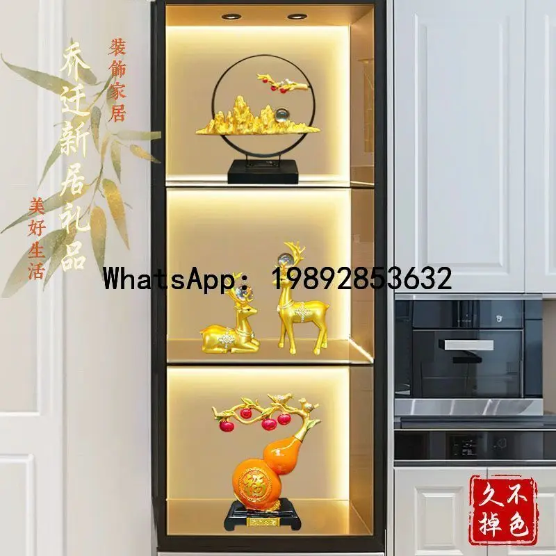 XL Wine Cabinet Ornament Living Room Entrance Decoration Light Luxury High-End Premium Feel